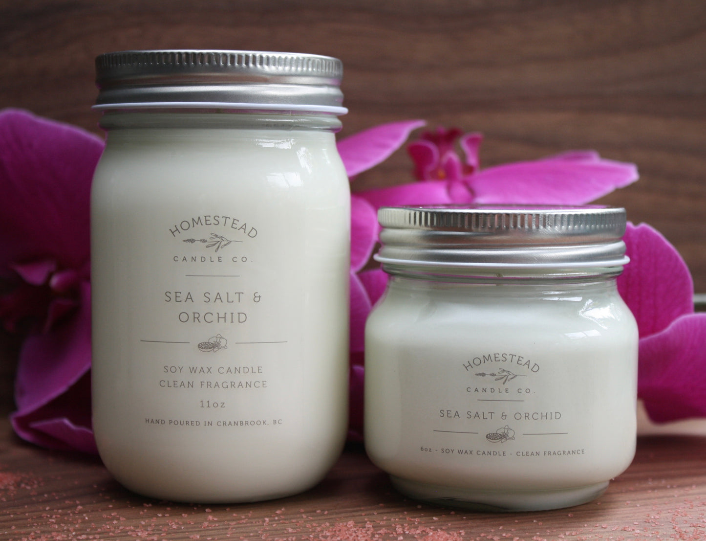 Sea Salt and Orchid Candle